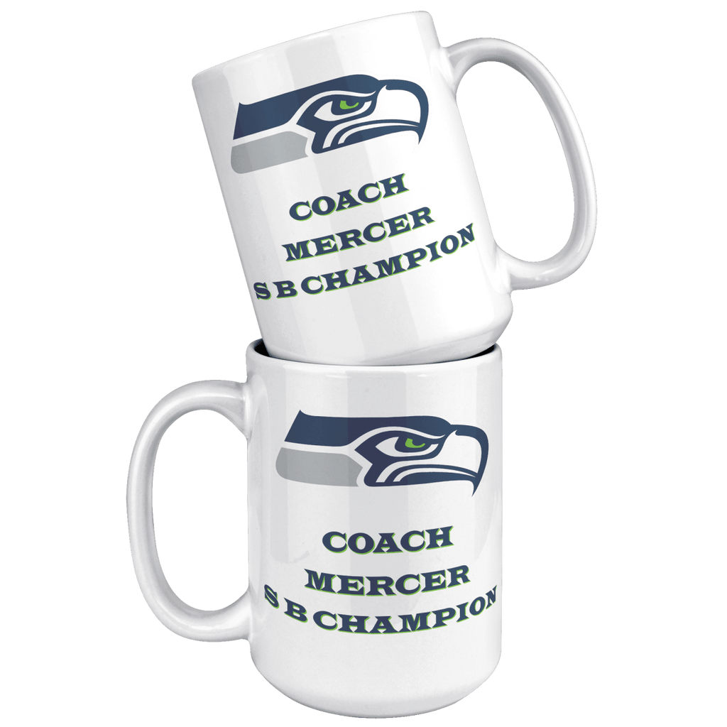 Personalized Seattle Logo - Coach MercerCustomly Gifts