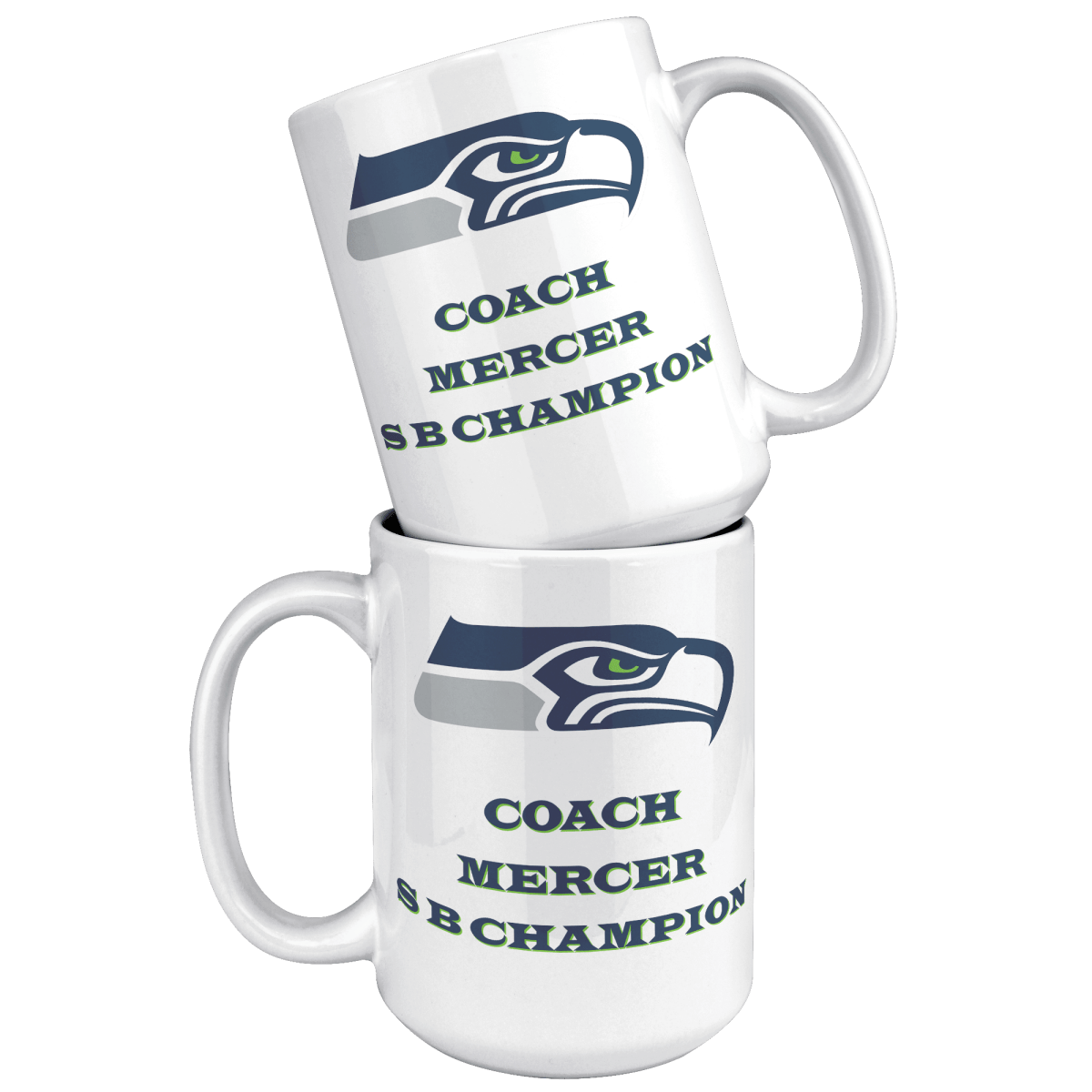 Personalized Seattle Logo - Coach MercerCustomly Gifts