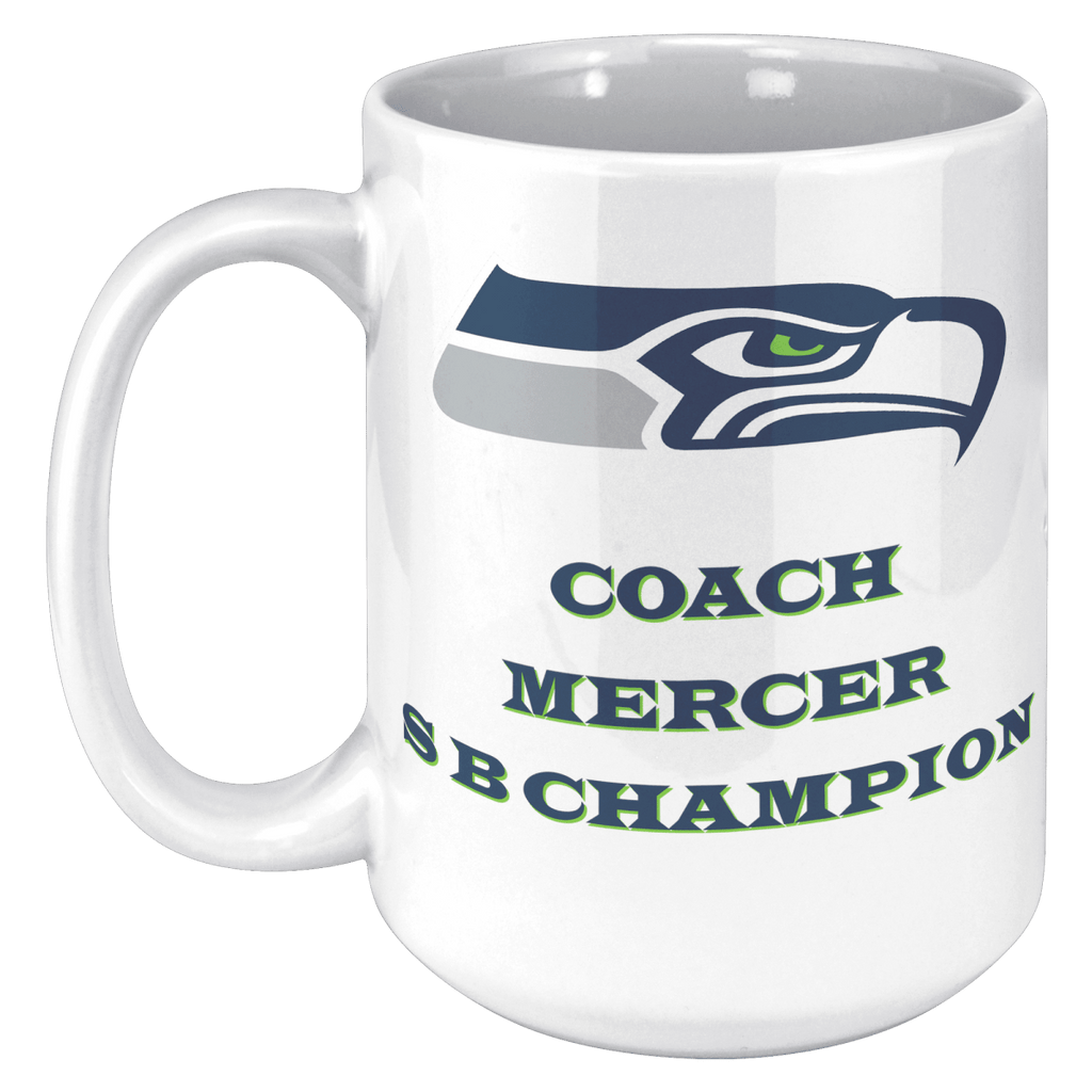 Personalized Seattle Logo - Coach MercerCustomly Gifts