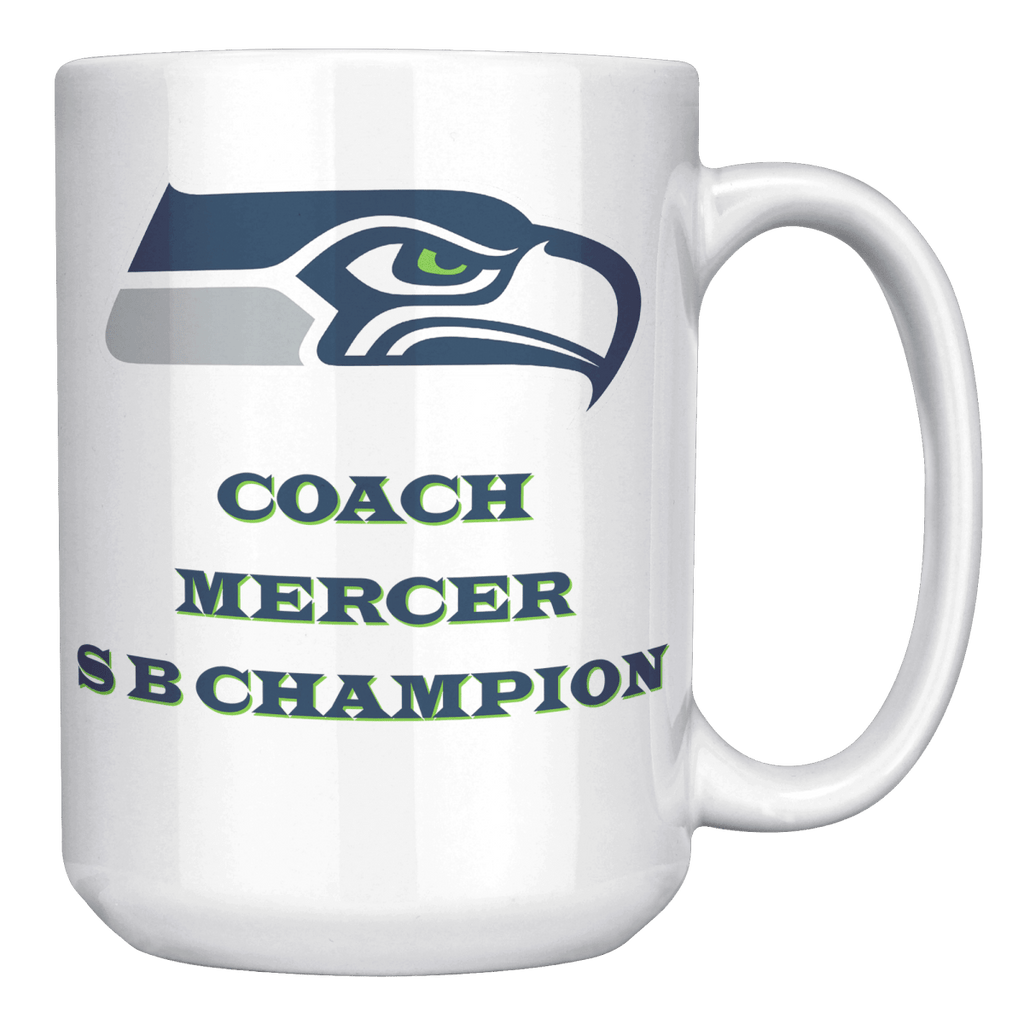 Personalized Seattle Logo - Coach MercerCustomly Gifts