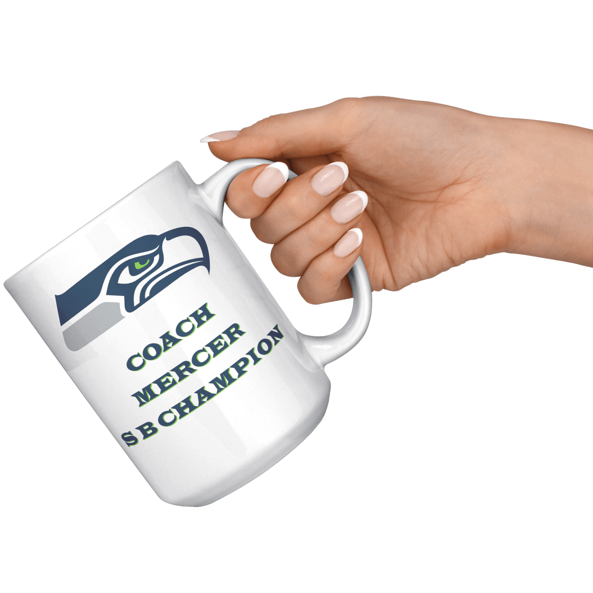 Personalized Seattle Logo - Coach MercerCustomly Gifts