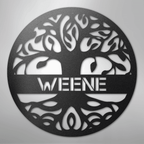 Personalized Tree of Life Steel Metal Sign Wall ArtCustomly Gifts