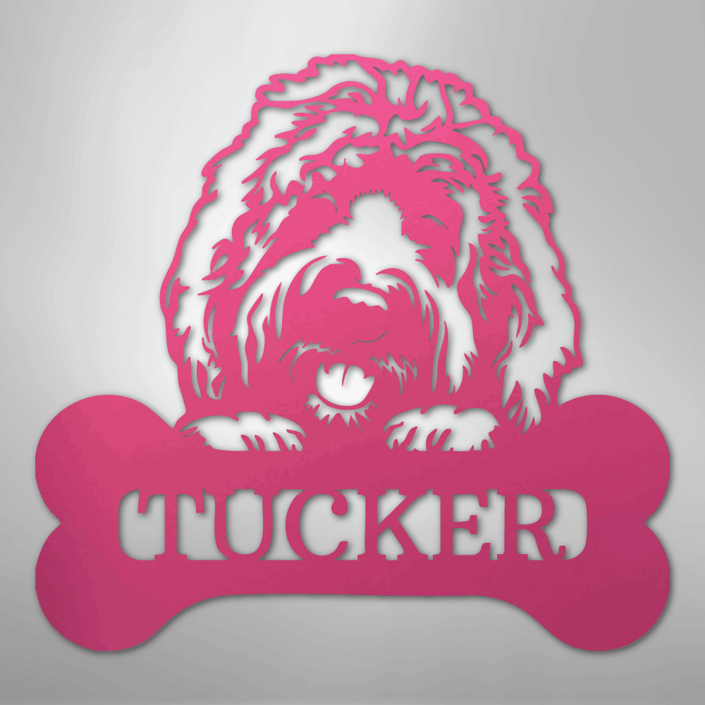 Pick Your Pup Personalized Steel Metal Sign Wall ArtCustomly Gifts