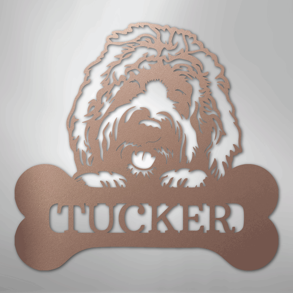 Pick Your Pup Personalized Steel Metal Sign Wall ArtCustomly Gifts