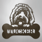 Pick Your Pup Personalized Steel Metal Sign Wall ArtCustomly Gifts