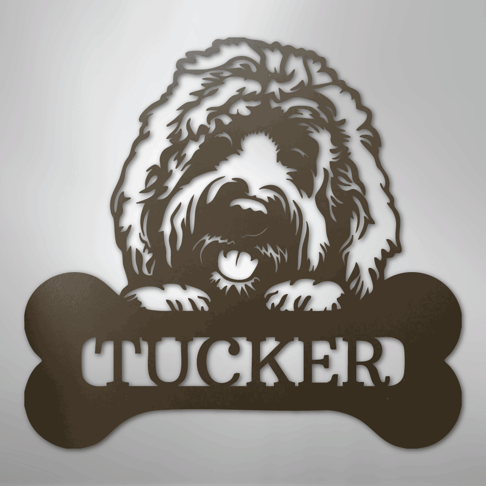 Pick Your Pup Personalized Steel Metal Sign Wall ArtCustomly Gifts