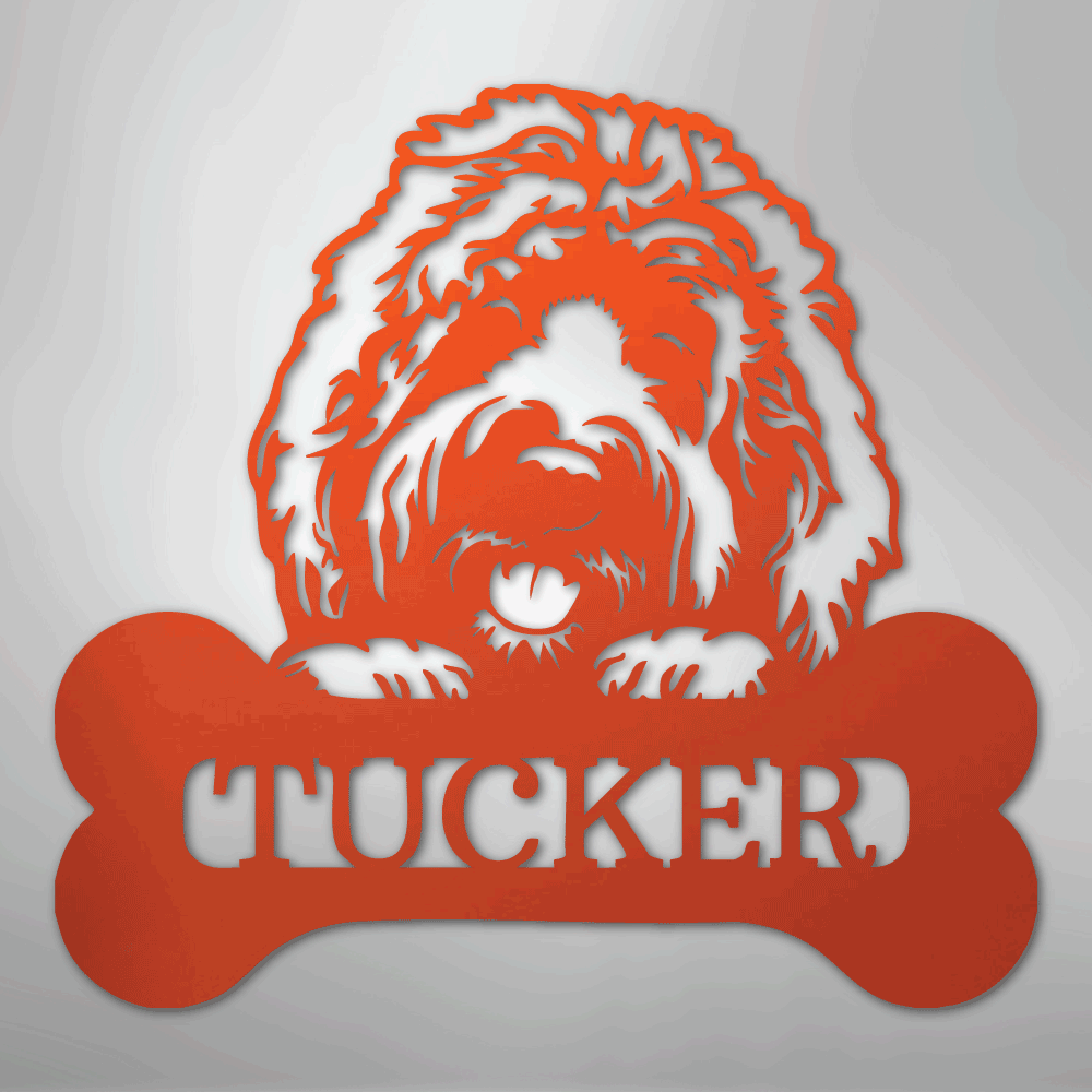 Pick Your Pup Personalized Steel Metal Sign Wall ArtCustomly Gifts