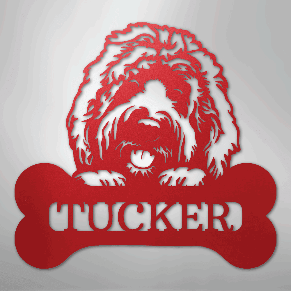 Pick Your Pup Personalized Steel Metal Sign Wall ArtCustomly Gifts