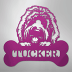 Pick Your Pup Personalized Steel Metal Sign Wall ArtCustomly Gifts