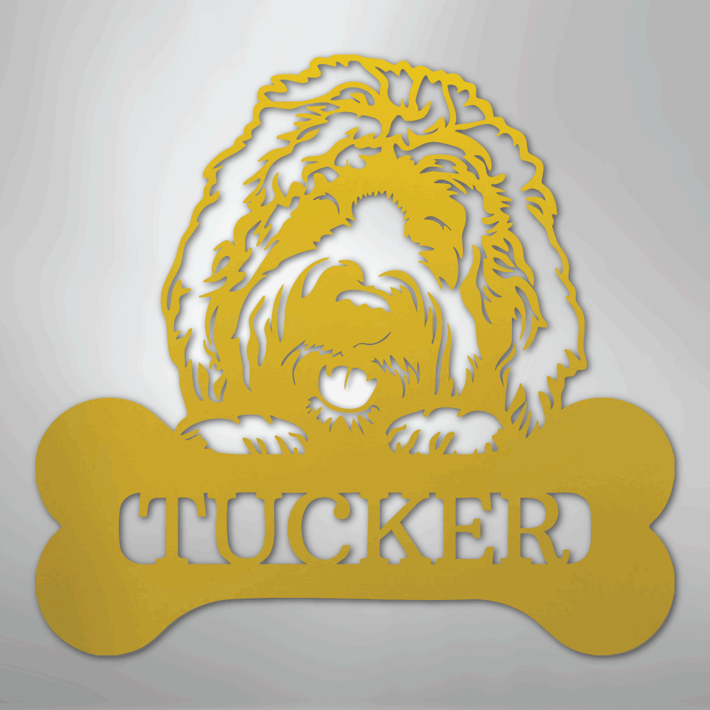 Pick Your Pup Personalized Steel Metal Sign Wall ArtCustomly Gifts