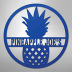 Pineapple Personalized Steel Metal Sign Wall ArtCustomly Gifts