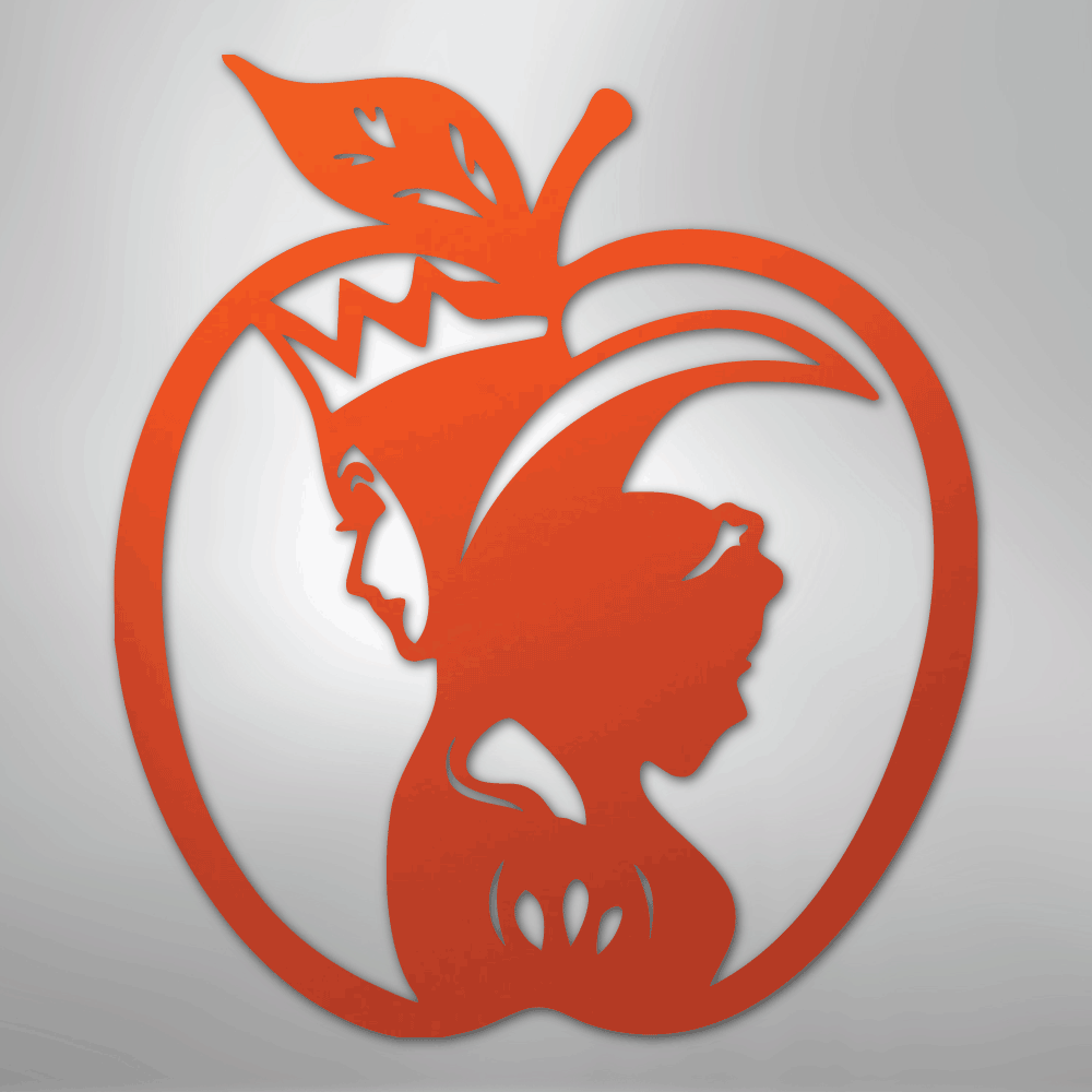 Poison Apple - Steel Metal Sign Wall ArtCustomly Gifts