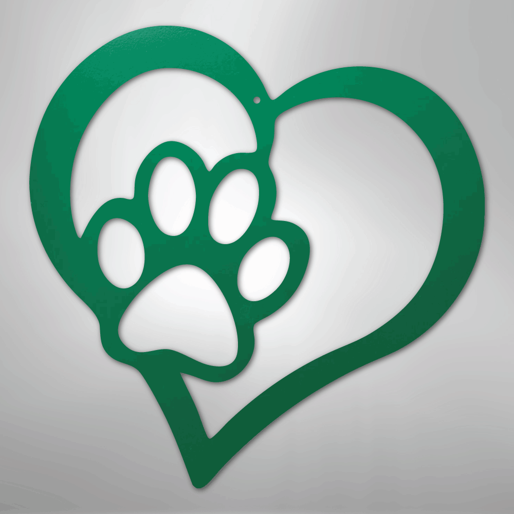 Puppy Love Steel Metal Sign Wall ArtCustomly Gifts