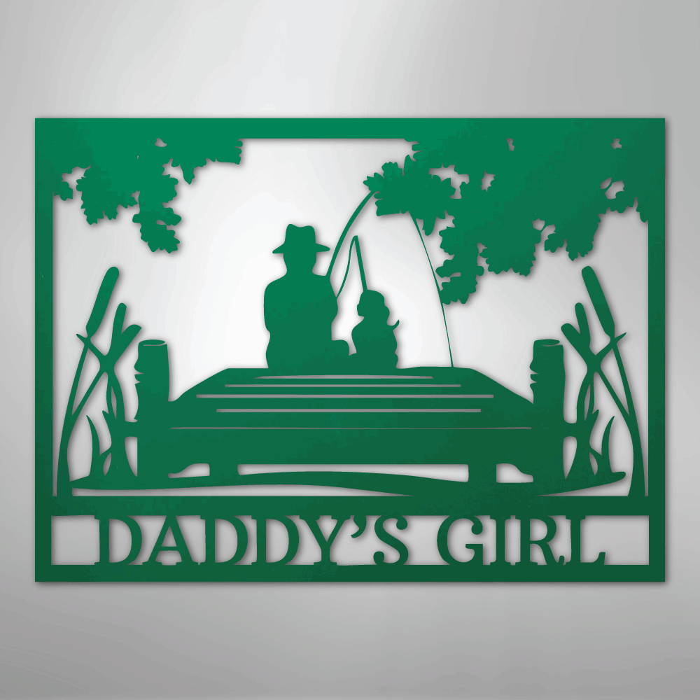 Quality Time Fishing Personalized Steel Metal Sign Wall ArtCustomly Gifts