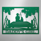 Quality Time Fishing Personalized Steel Metal Sign Wall ArtCustomly Gifts