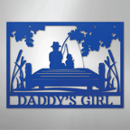 Quality Time Fishing Personalized Steel Metal Sign Wall ArtCustomly Gifts
