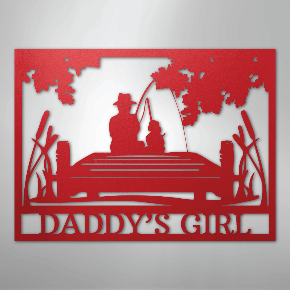 Quality Time Fishing Personalized Steel Metal Sign Wall ArtCustomly Gifts