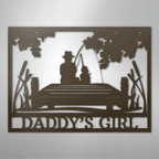 Quality Time Fishing Personalized Steel Metal Sign Wall ArtCustomly Gifts