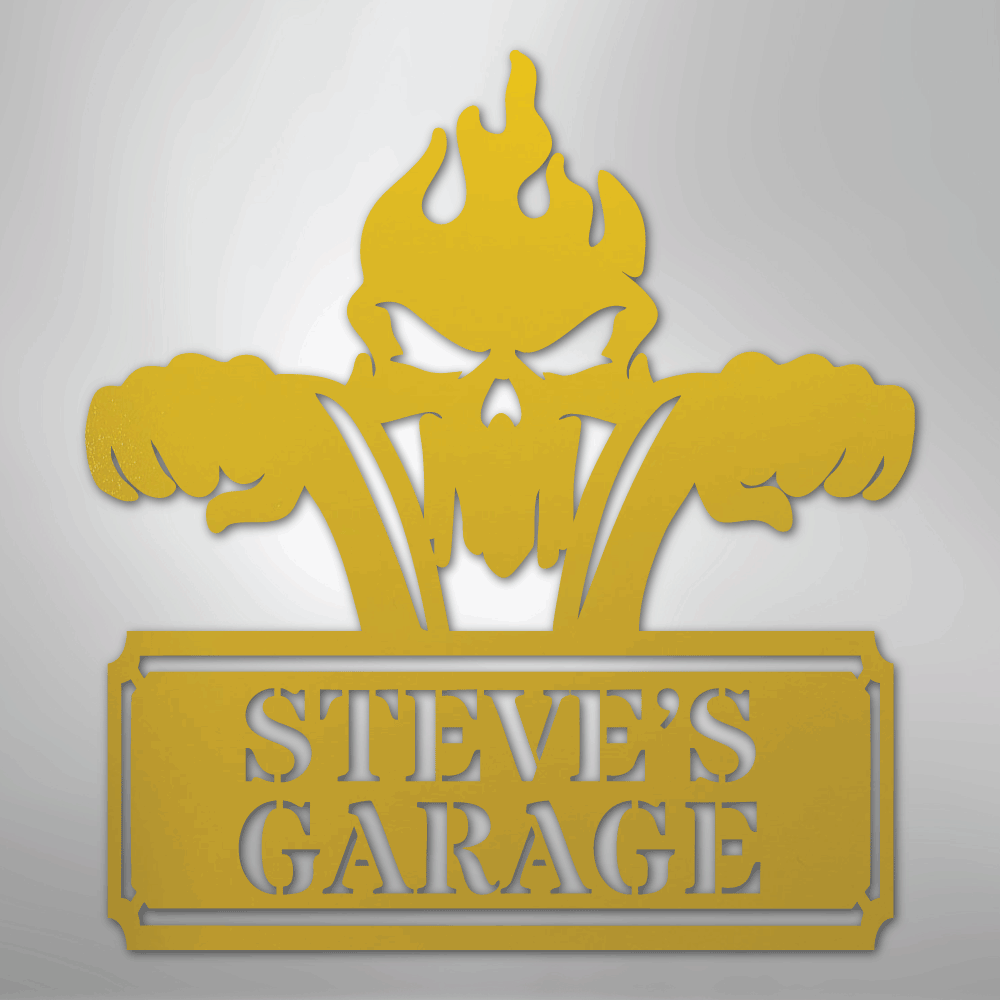 Rough Ride Personalized Steel Metal Sign Wall ArtCustomly Gifts