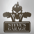 Rough Ride Personalized Steel Metal Sign Wall ArtCustomly Gifts