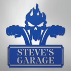 Rough Ride Personalized Steel Metal Sign Wall ArtCustomly Gifts