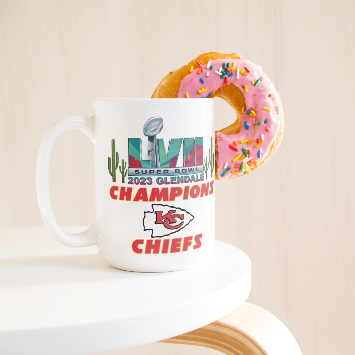 SB 57 Champs White MugCustomly Gifts