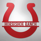 Simple Horseshoe Personalized Steel Metal Sign Wall ArtCustomly Gifts