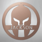 Spartan Helmet Personalized Steel Metal Sign Wall ArtCustomly Gifts