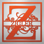 Split Square Personalized Monogram Name Steel Metal SignCustomly Gifts