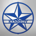 Star Personalized Steel Metal Sign Wall ArtCustomly Gifts