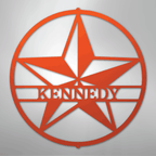Star Personalized Steel Metal Sign Wall ArtCustomly Gifts