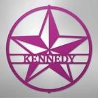 Star Personalized Steel Metal Sign Wall ArtCustomly Gifts