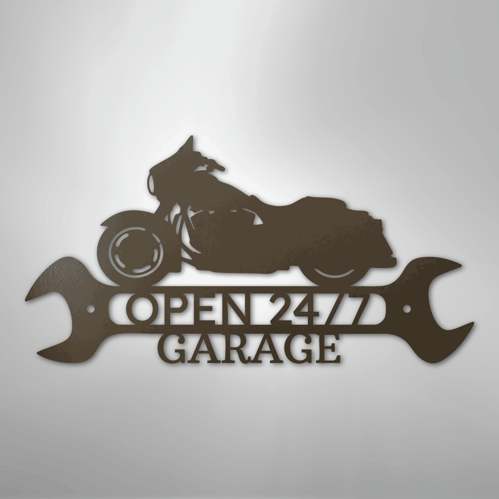 Street Glide Shop Personalized Steel Metal Sign Wall ArtCustomly Gifts