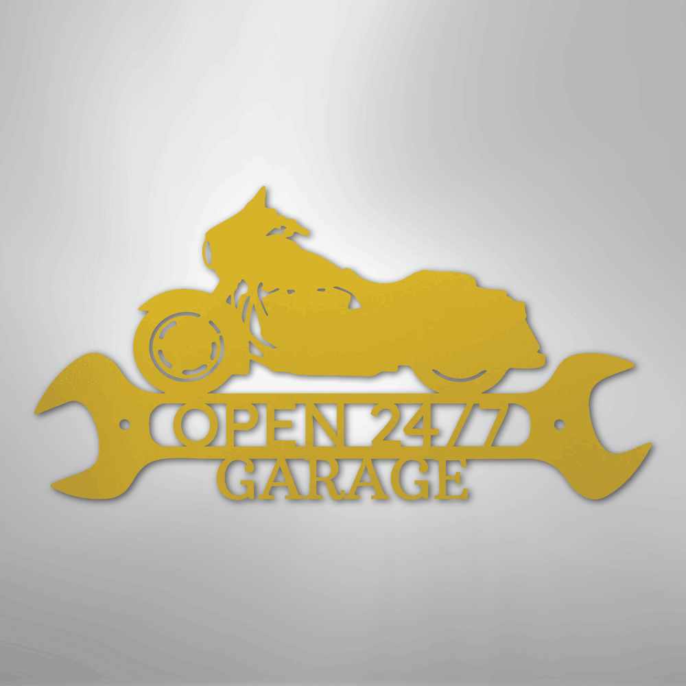Street Glide Shop Personalized Steel Metal Sign Wall ArtCustomly Gifts