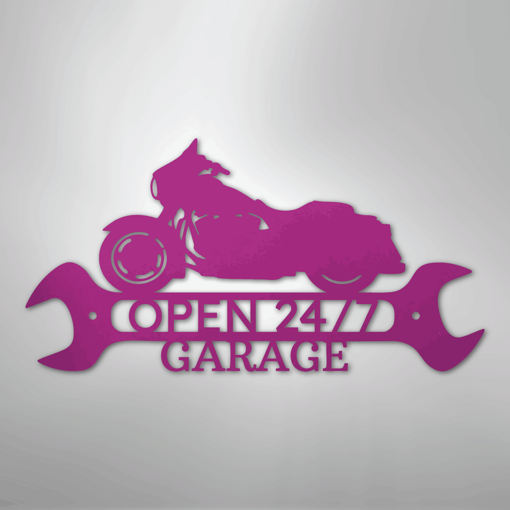Street Glide Shop Personalized Steel Metal Sign Wall ArtCustomly Gifts