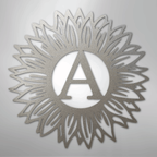 Sunflower Personalized Initial Monogram Steel Metal Sign Wall ArtCustomly Gifts