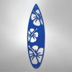 Surf Board Flowers - Steel Metal Sign Wall ArtCustomly Gifts