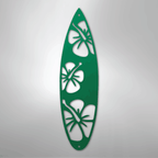 Surf Board Flowers - Steel Metal Sign Wall ArtCustomly Gifts