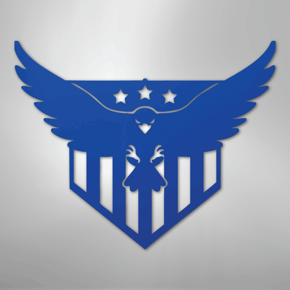 Swooping Eagle - Steel Metal Sign Wall ArtCustomly Gifts