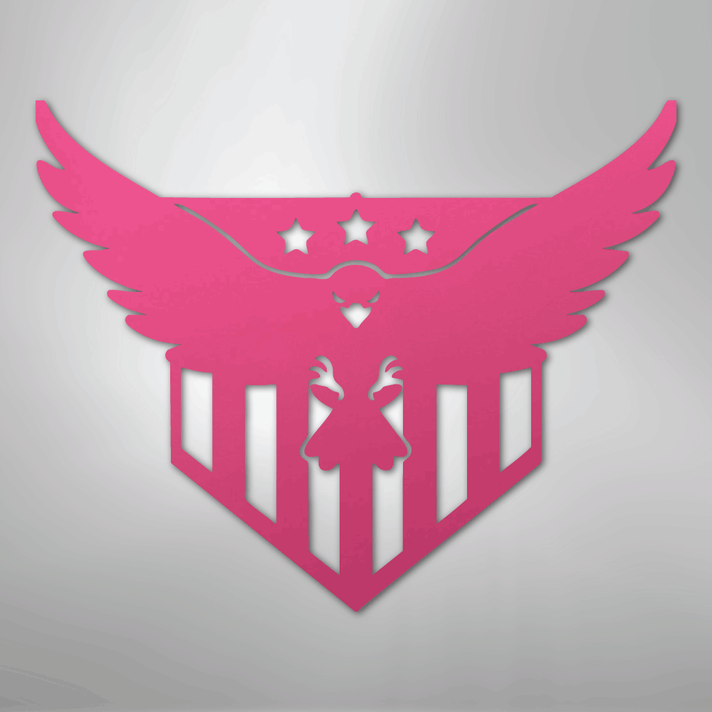 Swooping Eagle - Steel Metal Sign Wall ArtCustomly Gifts