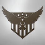 Swooping Eagle - Steel Metal Sign Wall ArtCustomly Gifts