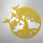 Take Flight Tree of Life Steel Metal Sign Wall ArtCustomly Gifts