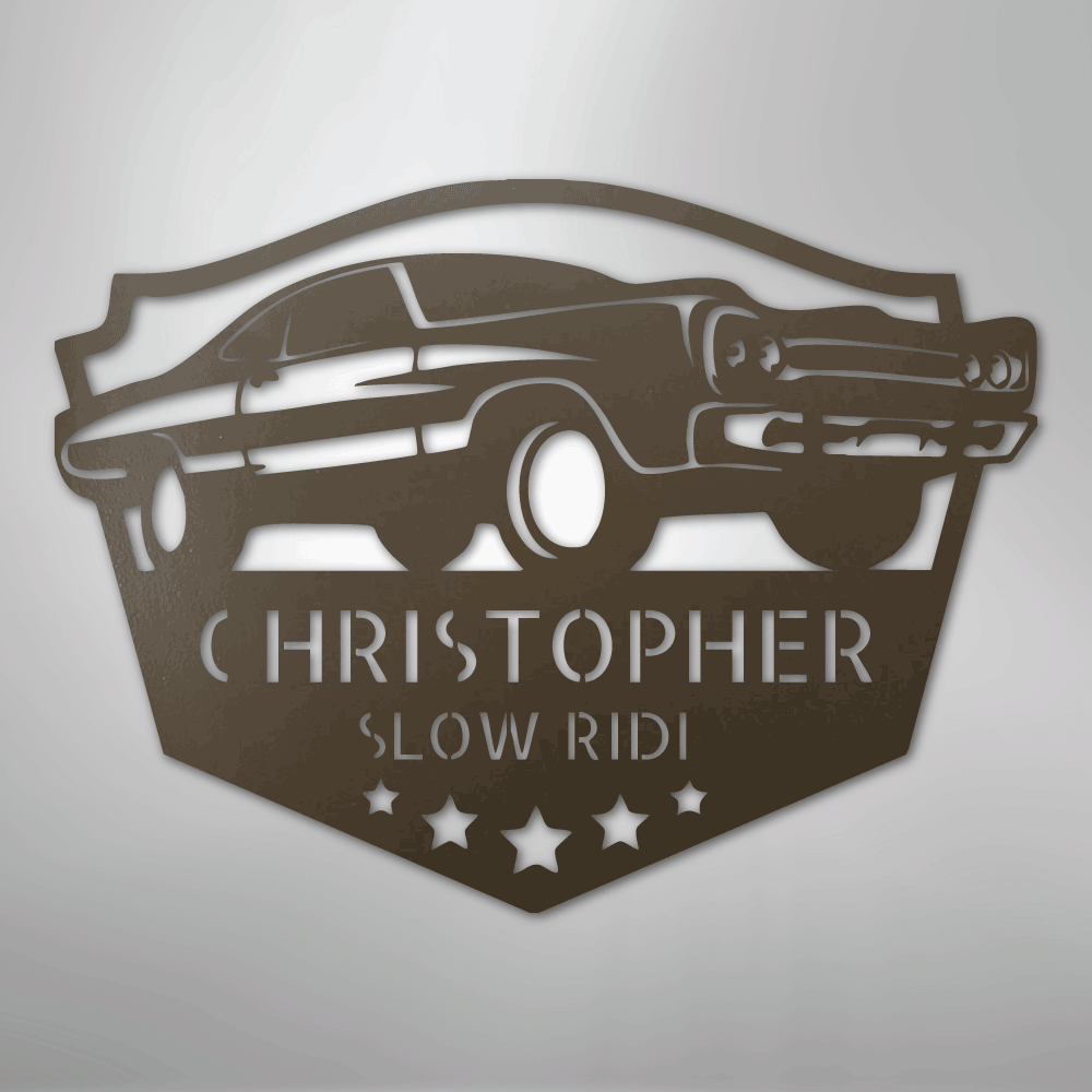 The Art Of Mechanic Classic Car Personalized Steel Metal Sign Wall ArtCustomly Gifts