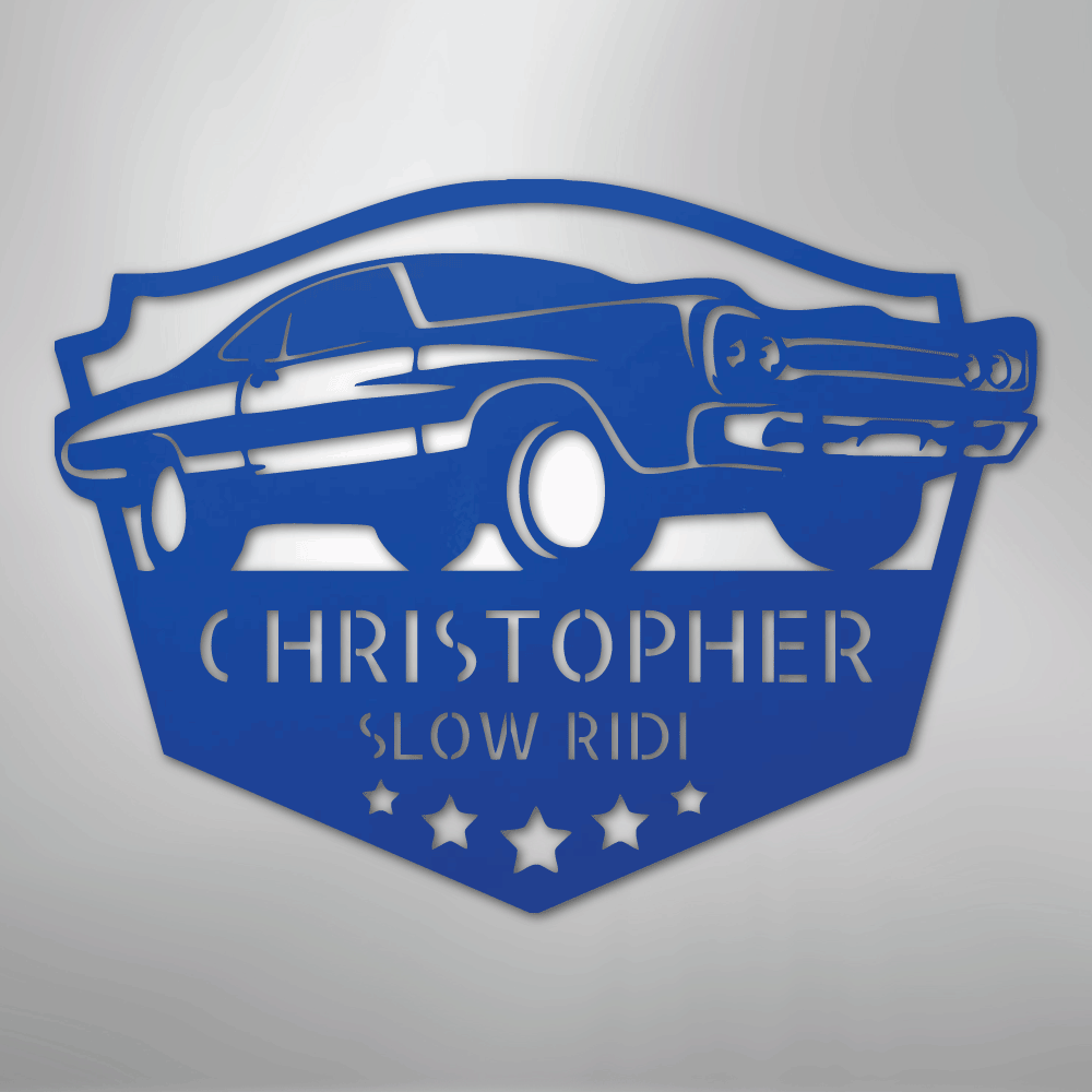 The Art Of Mechanic Classic Car Personalized Steel Metal Sign Wall ArtCustomly Gifts