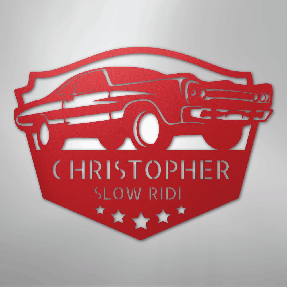 The Art Of Mechanic Classic Car Personalized Steel Metal Sign Wall ArtCustomly Gifts