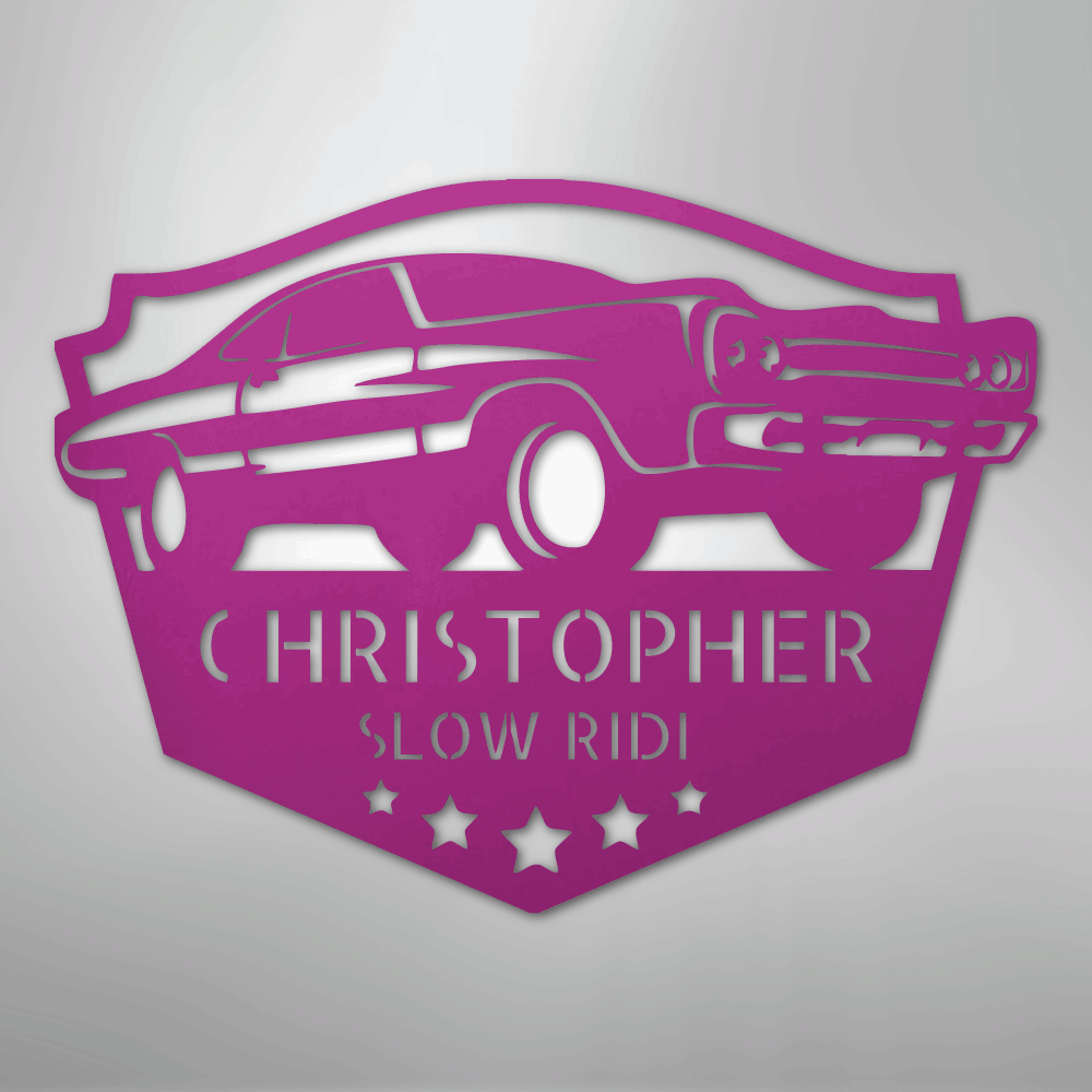 The Art Of Mechanic Classic Car Personalized Steel Metal Sign Wall ArtCustomly Gifts