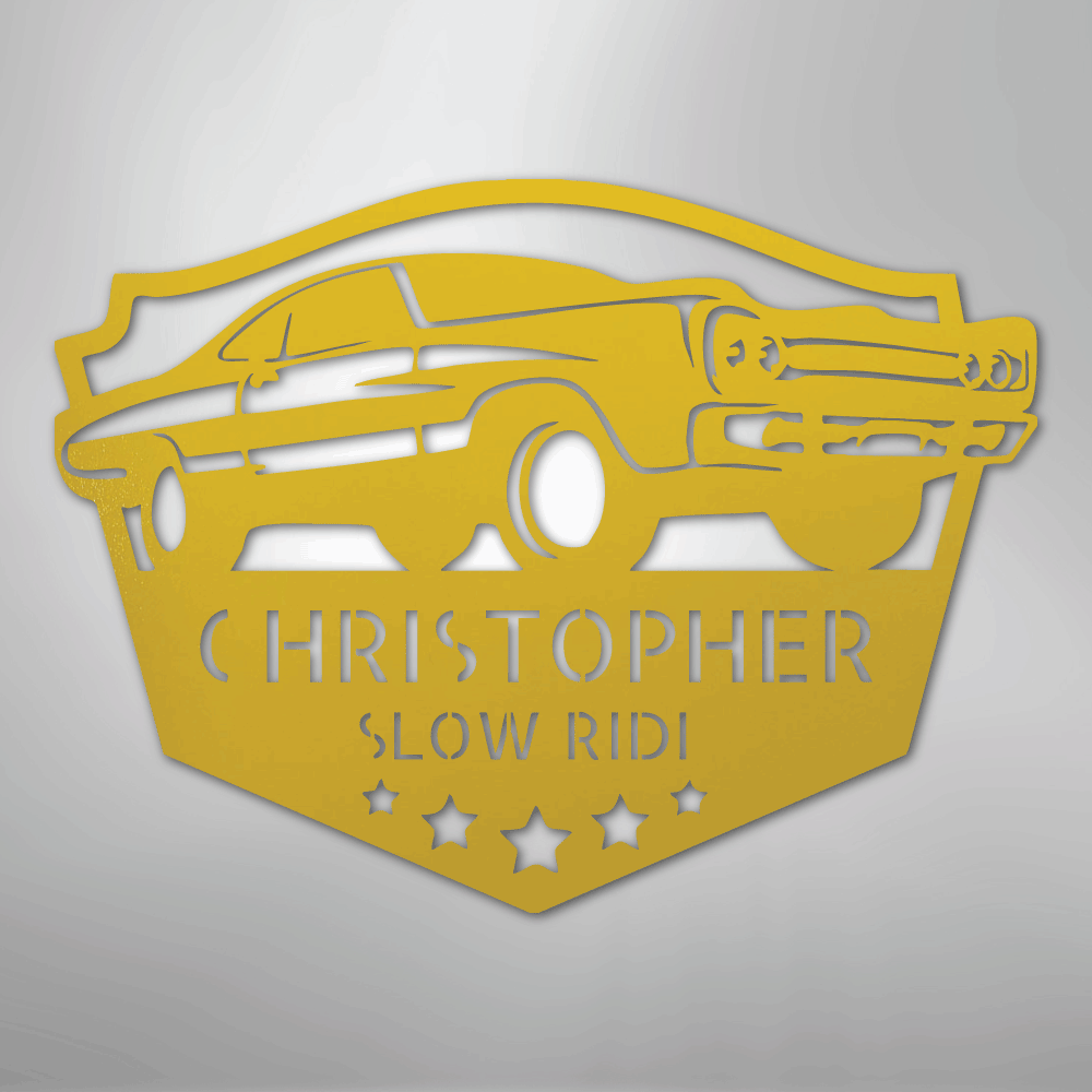 The Art Of Mechanic Classic Car Personalized Steel Metal Sign Wall ArtCustomly Gifts