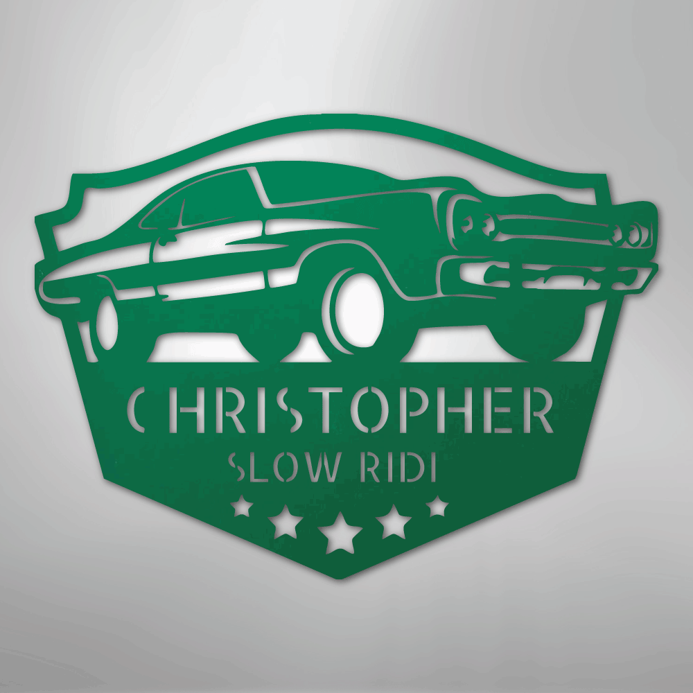 The Art Of Mechanic Classic Car Personalized Steel Metal Sign Wall ArtCustomly Gifts