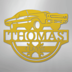 Timeless Car Personalized Steel Metal Sign Wall ArtCustomly Gifts