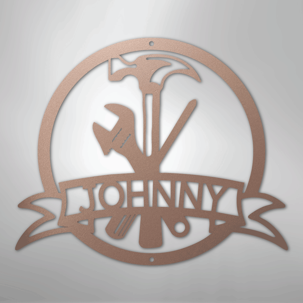 Tool Man Personalized Steel Metal Sign Wall ArtCustomly Gifts